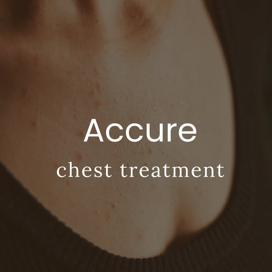 Accure Acne Treatment + BBL Laser Package of Three Chest Treatments